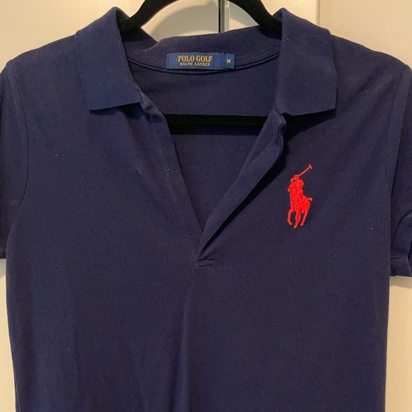 Ralph Lauren Polo Golf tee blue size medium. Slim fit - Picture 1 of 1